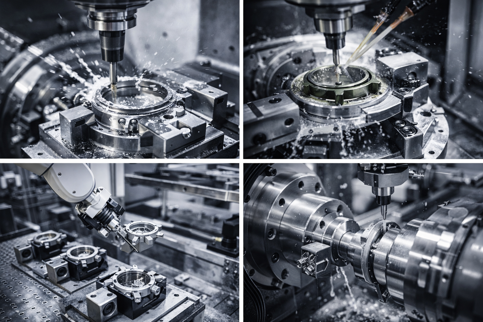 CNC machining process