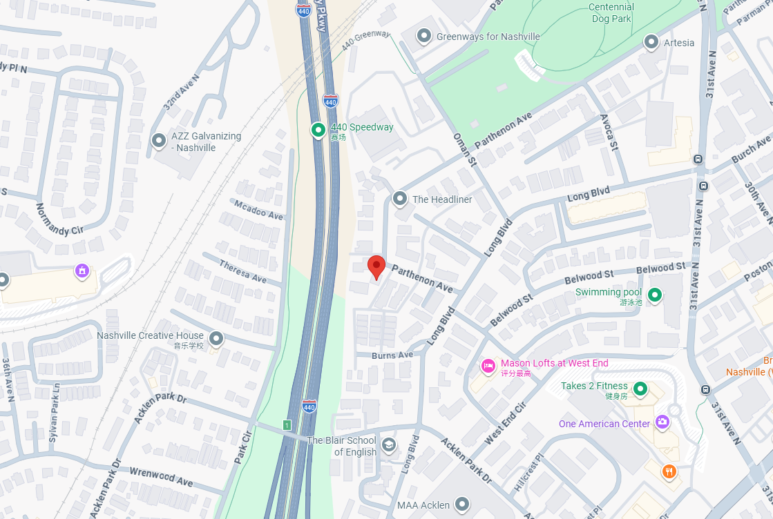 Company location map