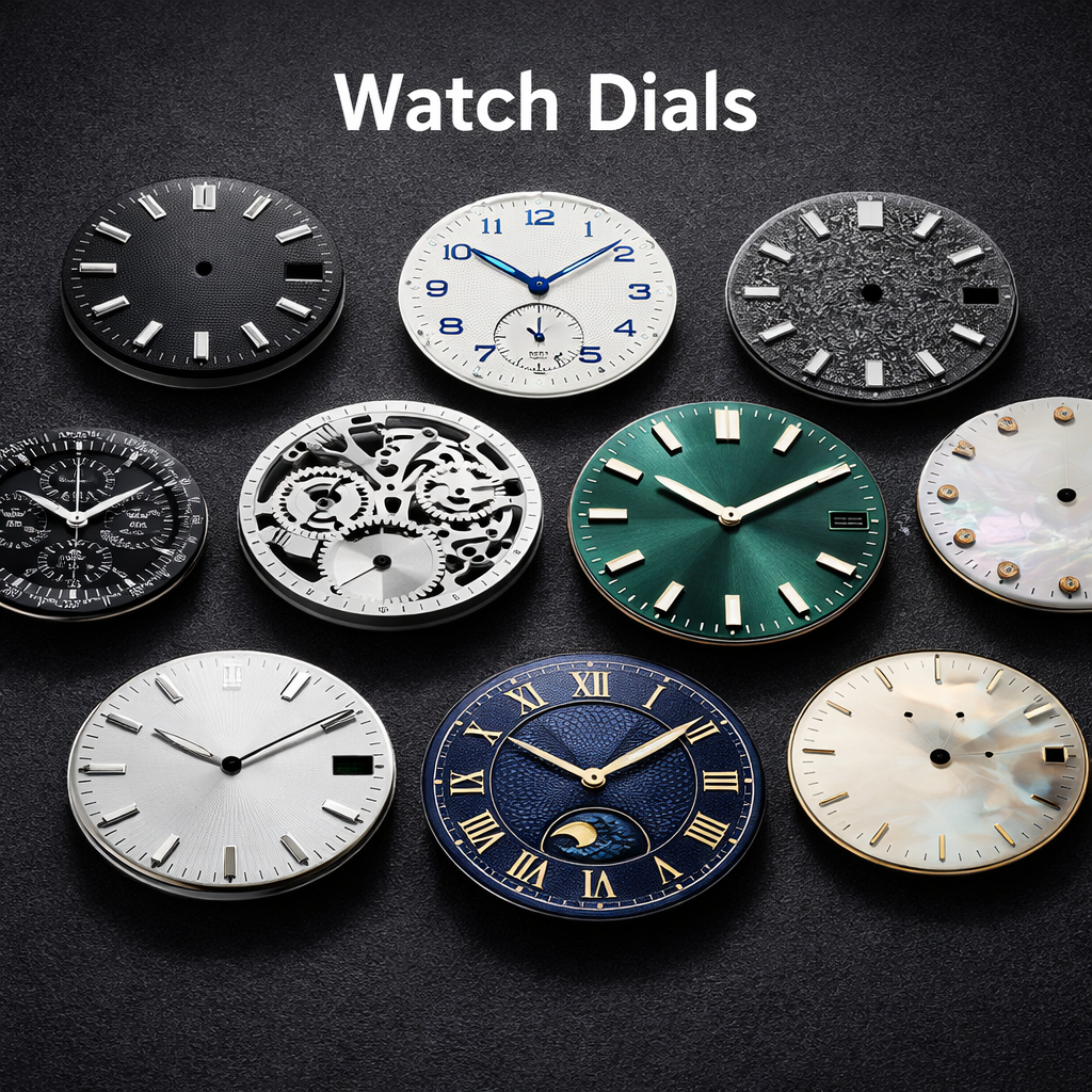 Watch dial components