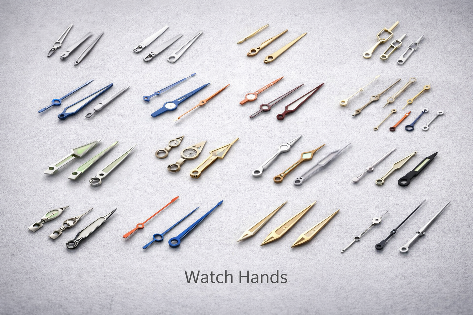 Watch hands